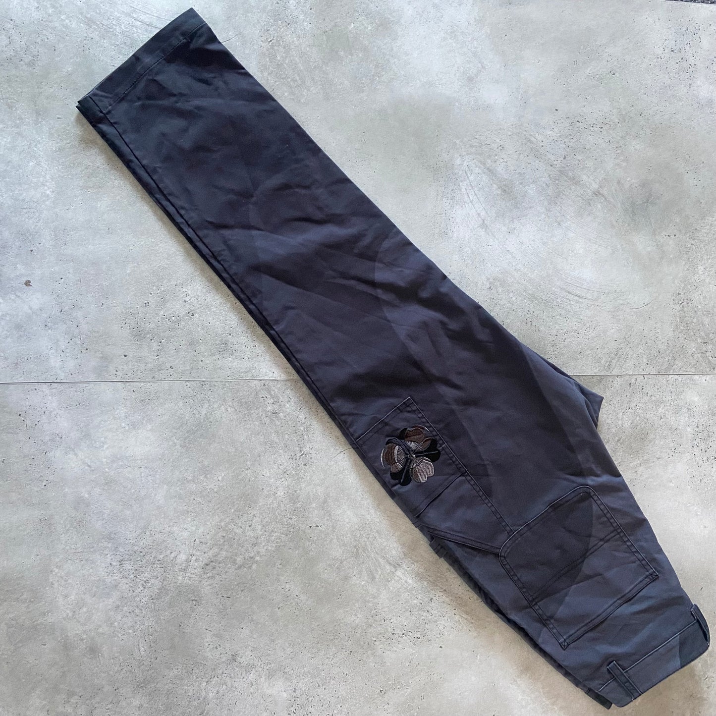 Single knee carpenter pants