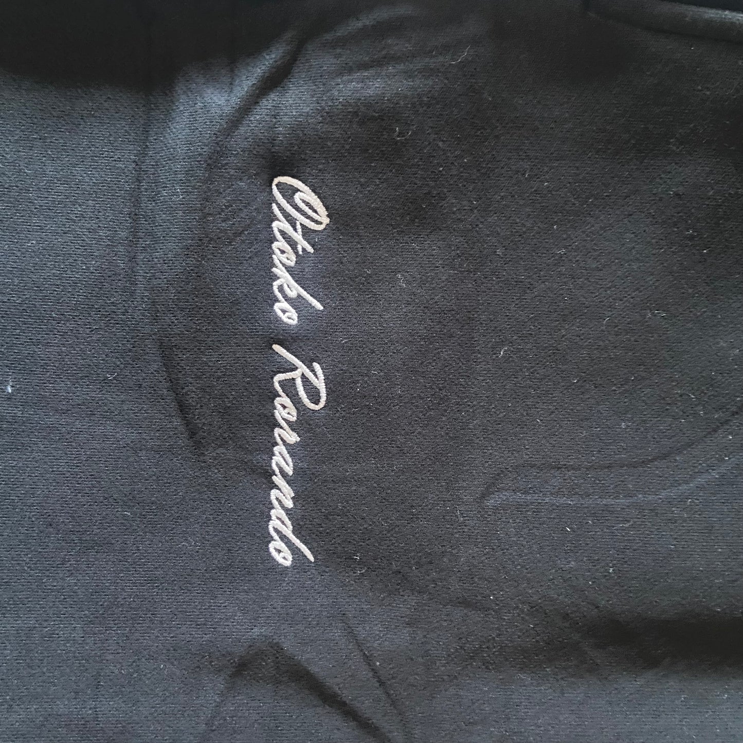 Black track pant