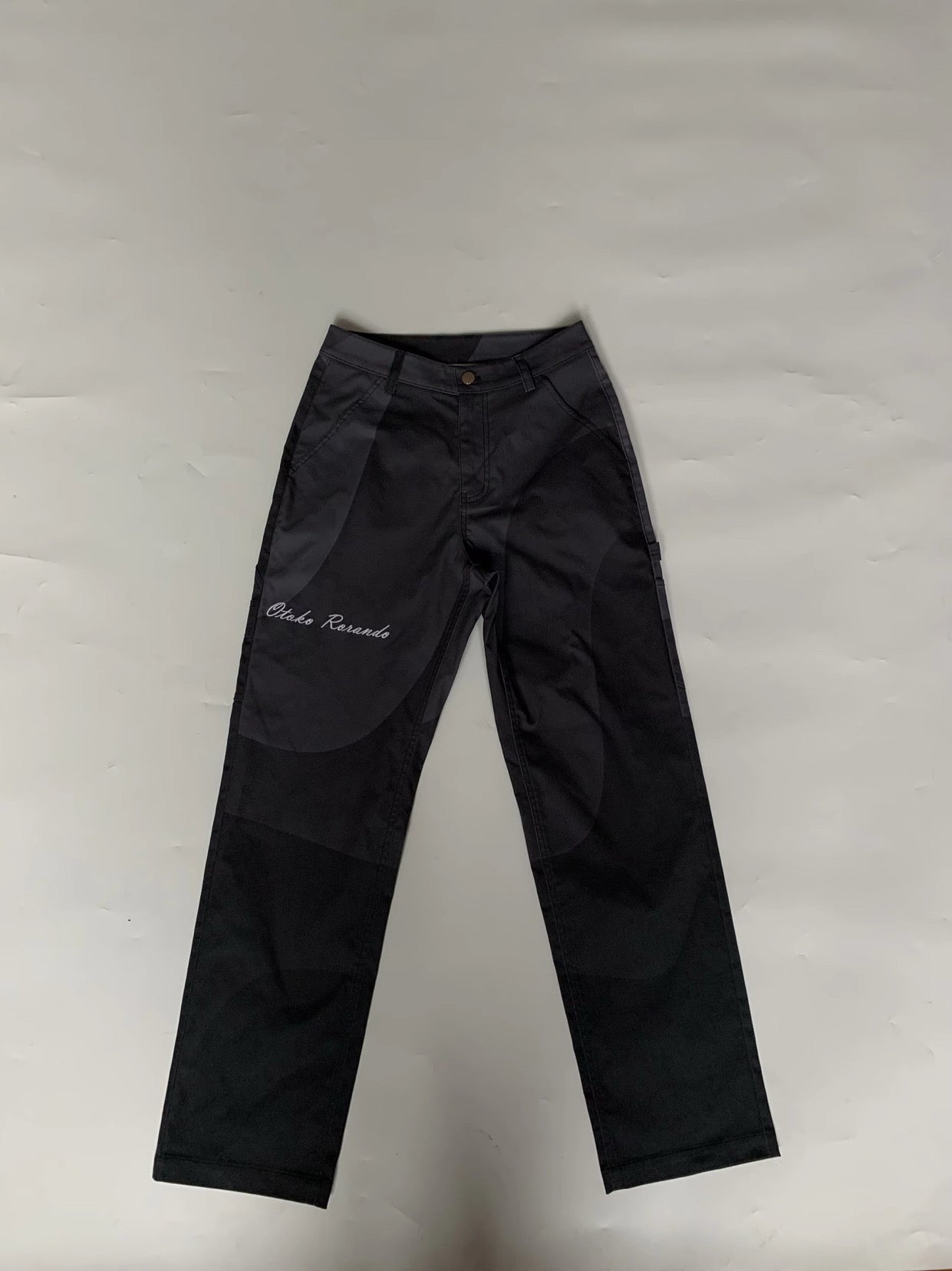 Single knee carpenter pants