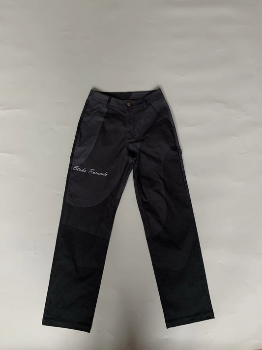 Single knee carpenter pants